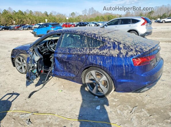 WAUFACF55MA023945 2021 AUDI OTHER Blue Trasero izquierdo