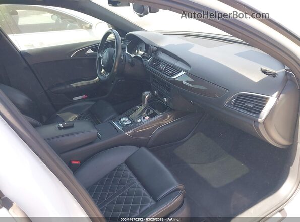 WAUFFAFCXJN103766 2018 AUDI S6 White Սալոնի դիմացի տեսք