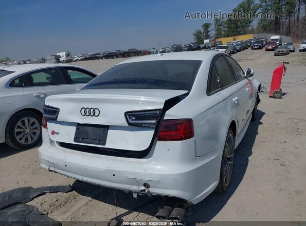 WAUFFAFCXJN103766 2018 AUDI S6 White Հետևի աջ
