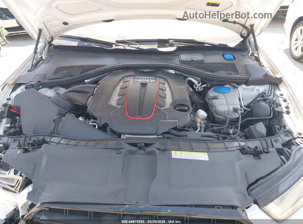 WAUFFAFCXJN103766 2018 AUDI S6 White Հետևի տեսք