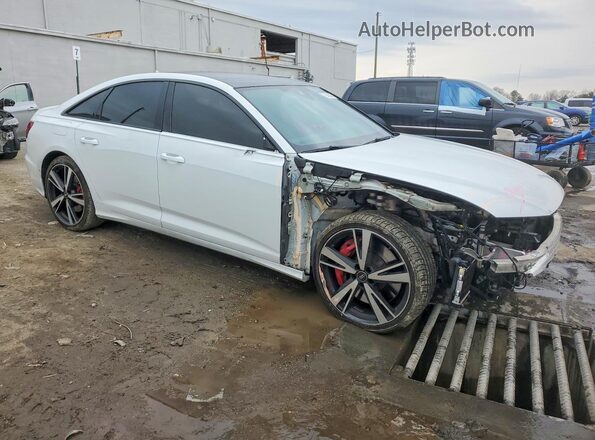 WAUFFBF2XNN053809 2022 AUDI S6 White Delantero derecho