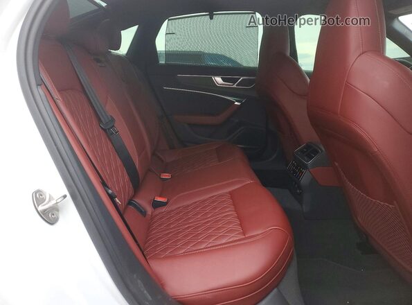 WAUFFBF2XNN053809 2022 AUDI S6 White Vista de los asientos traseros