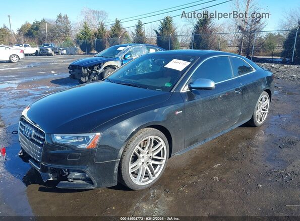 WAUG4AFRXGA056821 2016 AUDI S5 Черный Передняя левая четверть