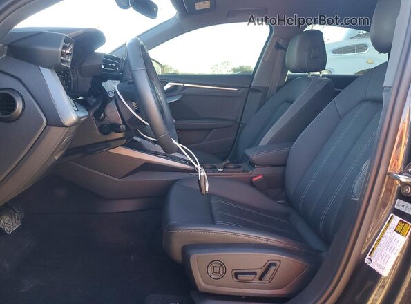 WAUGUDGY6SA039921 2025 AUDI OTHER Charcoal Widok wnętrza z przodu