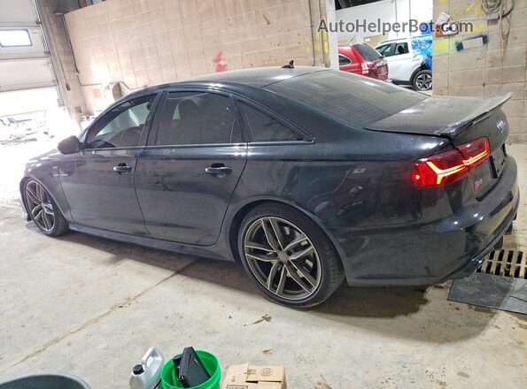 WAUH2AFC7GN186246 2016 AUDI S6 Черный Задняя левая четверть