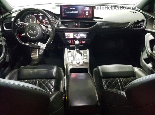 WAUH2AFC7GN186246 2016 AUDI S6 Черный Вид панели приборов