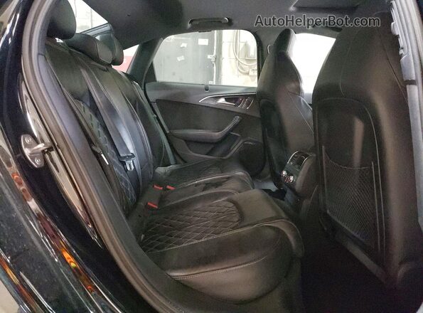 WAUH2AFC7GN186246 2016 AUDI S6 Черный Вид задних сидений