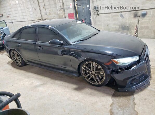 WAUH2AFC7GN186246 2016 AUDI S6 Черный Передняя правая четверть
