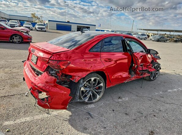WAUH3DGY9NA004012 2022 AUDI S3 Красный Задняя правая четверть