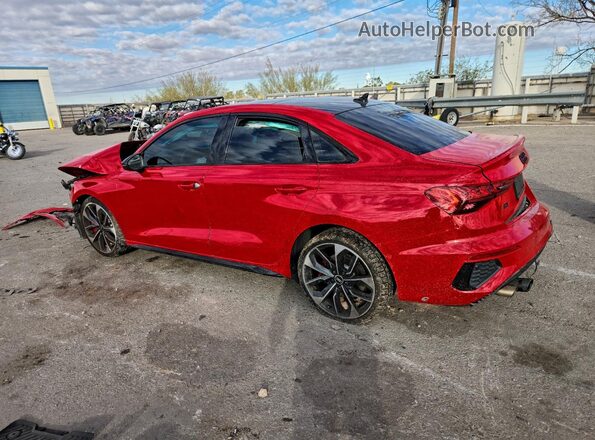 WAUH3DGY9NA004012 2022 AUDI S3 Красный Задняя левая четверть