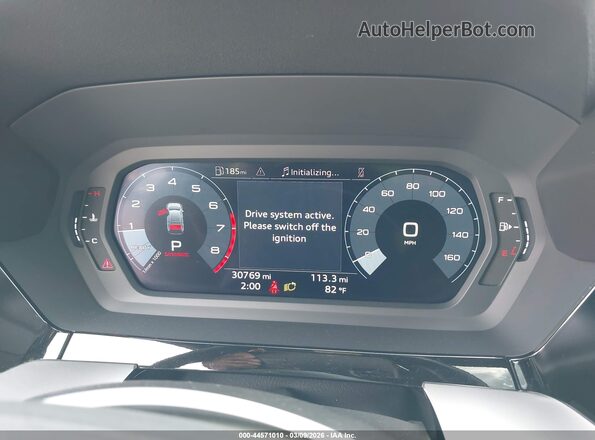 WAUH3DGY9PA044285 2023 AUDI S3 Gray Widok tylnych siedzeń