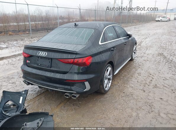 WAUH3DGYXPA044179 2023 AUDI S3 Black Հետևի աջ