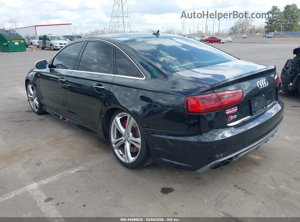 WAUHFAFC2HN050449 2017 AUDI S6 Black უკანა მარცხენა
