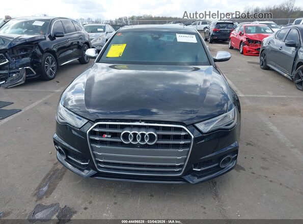 WAUHFAFC2HN050449 2017 AUDI S6 Black ხელსაწყოთა პანელის ხედი