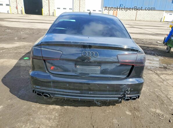 WAUHFAFC2HN052640 2017 AUDI S6 Black Vista trasera