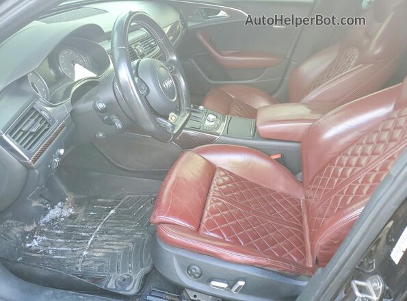 WAUHFAFC2HN052640 2017 AUDI S6 Black Vista interior delantera