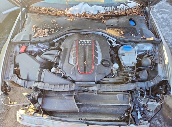 WAUHFAFC8JN034262 2018 AUDI S6 Silver Widok wnętrza z tyłu