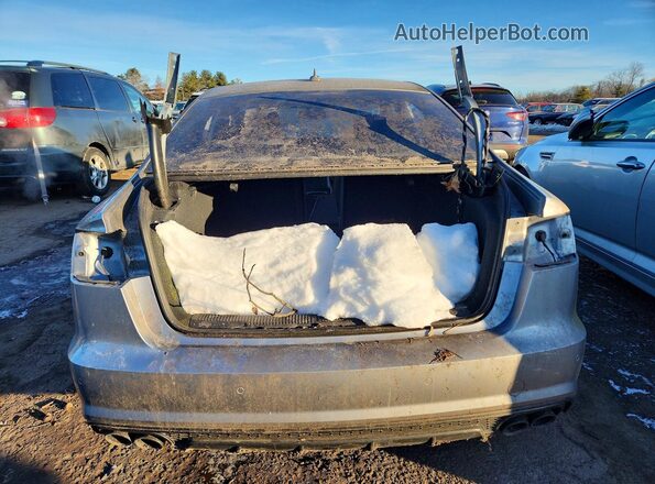 WAUHFAFC8JN034262 2018 AUDI S6 Silver Widok z tyłu