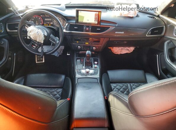 WAUHFBFC3JN106314 2018 AUDI S6 Белый Вид панели приборов