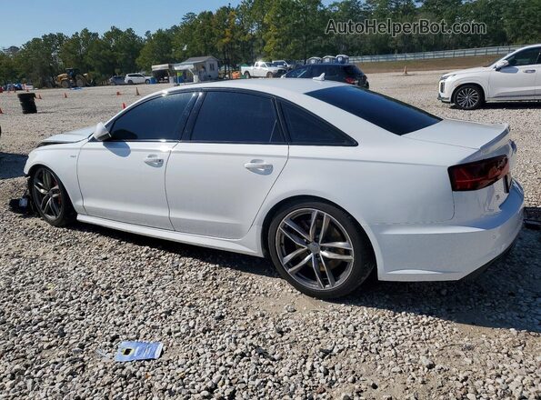 WAUHFBFC3JN106314 2018 AUDI S6 Белый Задняя левая четверть