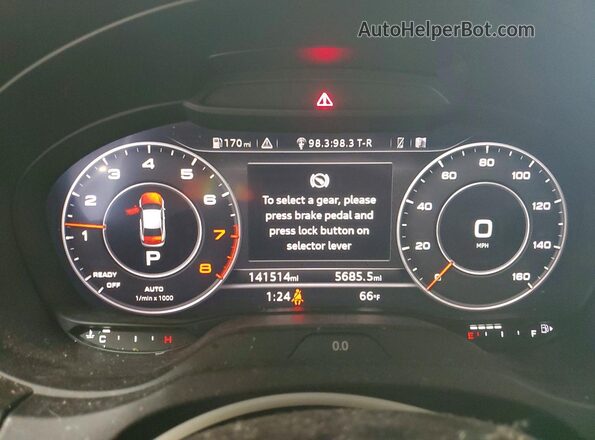 WAUJEGFF2K1027799 2019 AUDI OTHER Белый 