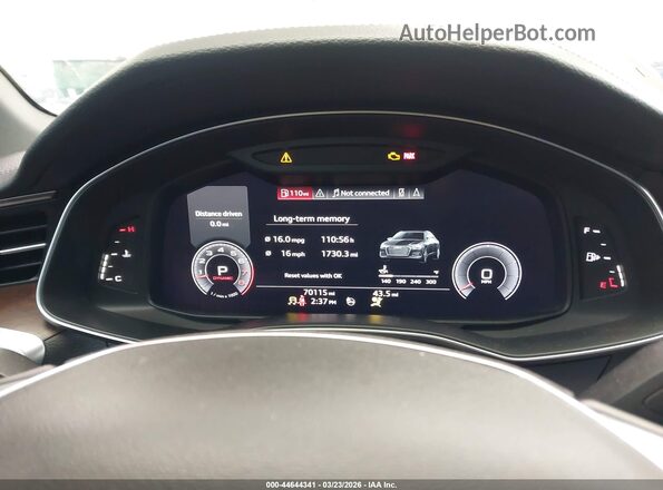 WAUL2AF27KN061578 2019 AUDI OTHER Black უკანა სავარძლების ხედი