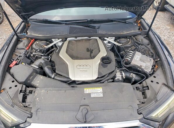 WAUL2AF2XKN058609 2019 AUDI OTHER Black Widok wnętrza z tyłu