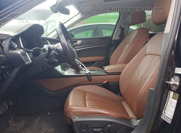 WAUL2AF2XKN058609 2019 AUDI OTHER Black Widok wnętrza z przodu