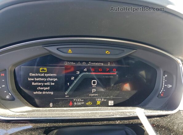 WAULDAF84RN010855 2024 AUDI OTHER Black Instrument cluster view