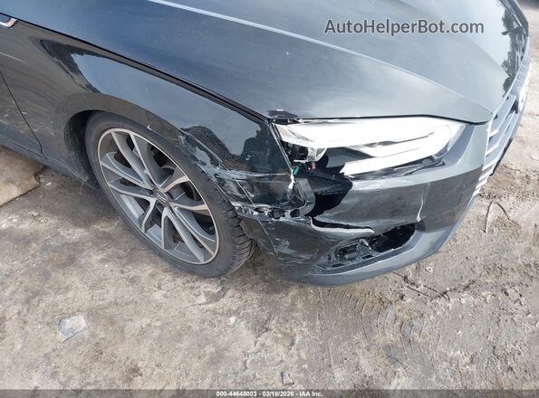 WAUNNAF58JA064778 2018 AUDI OTHER Black წინა ხედი