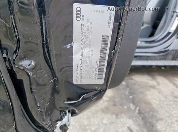 WAUP4AF51KA003222 2019 AUDI S5 Black Engine compartment view