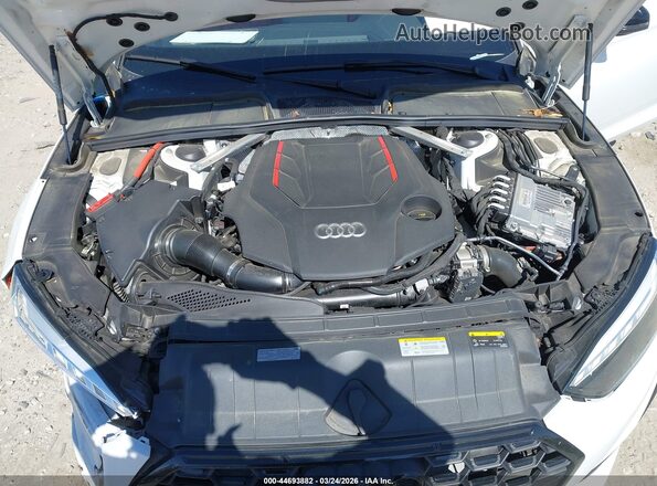 WAUP4AF59NA035436 2022 AUDI S5 White Вид ззаду