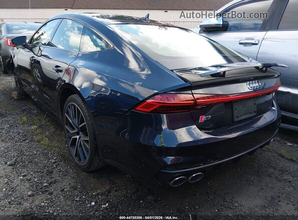 WAUPFAF29LN016911 2020 AUDI S7 Dark Blue Задняя левая четверть