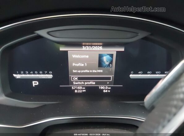 WAUPFAF29LN016911 2020 AUDI S7 Dark Blue Вид задних сидений