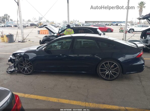 WAUPFAF29LN016911 2020 AUDI S7 Dark Blue Панорамный вид салона 360°