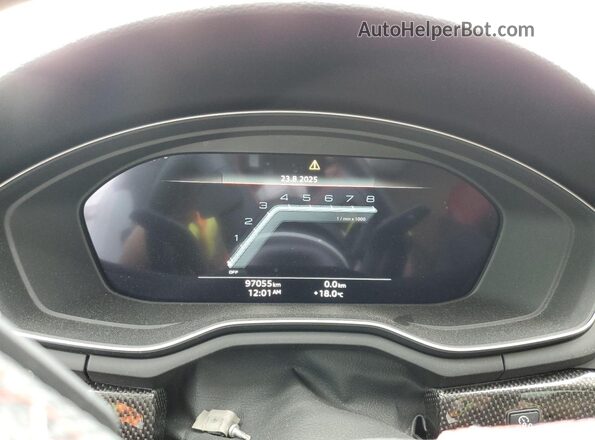 WAUR4AF52MA016881 2021 AUDI S5 Белый Вид щитка приборов