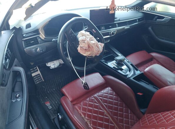 WAUR4AF52MA016881 2021 AUDI S5 Белый Вид панели приборов