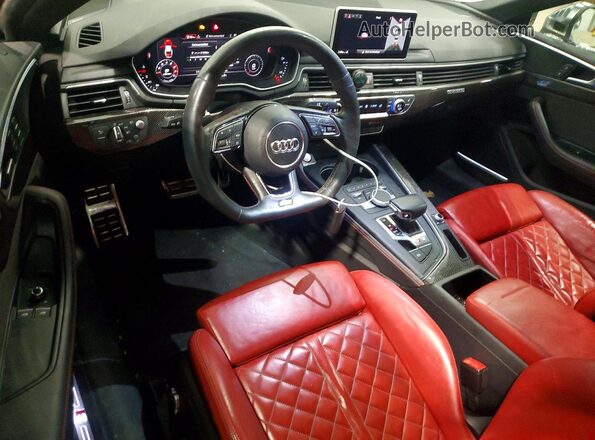 WAUR4AF55KA062816 2019 AUDI S5 Charcoal Widok deski rozdzielczej