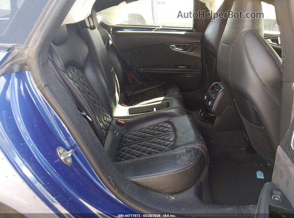 WAUW2AFC5GN040337 2016 AUDI S7 Blue VIN კოდის სტიკერის ხედი