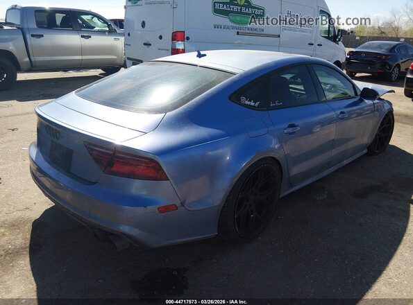 WAUW2AFC5GN040337 2016 AUDI S7 Blue უკანა მარჯვენა