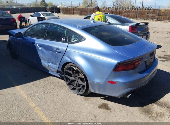 WAUW2AFC5GN040337 2016 AUDI S7 Blue უკანა მარცხენა