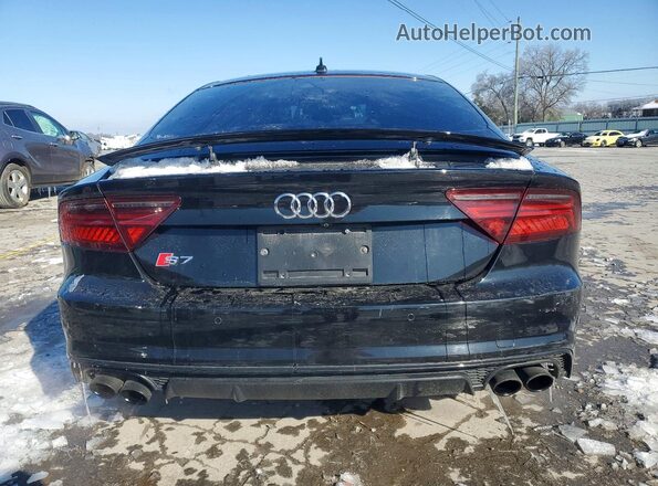 WAUW2AFC5GN066484 2016 AUDI S7 Black უკანა ხედი