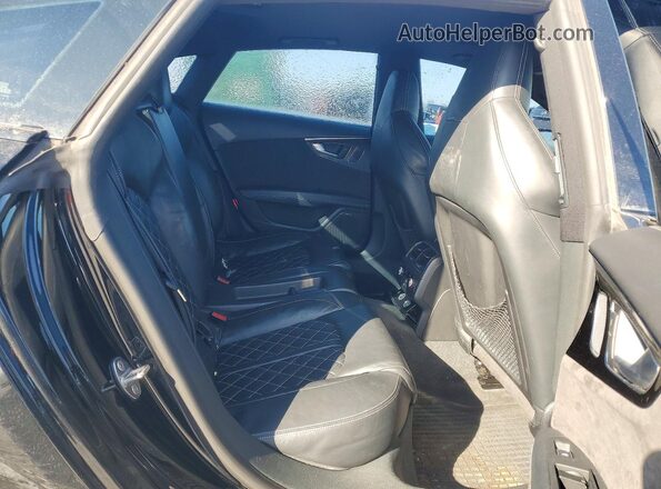 WAUW2AFC5GN066484 2016 AUDI S7 Black უკანა სავარძლების ხედი