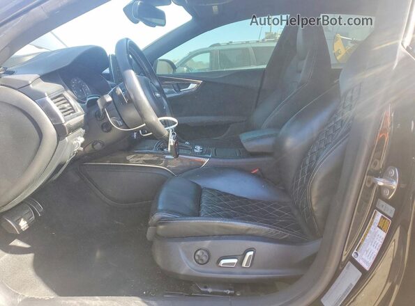 WAUW2BFC8GN045134 2016 AUDI S7 Black Widok wnętrza z przodu