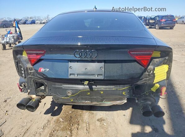 WAUW2BFC8GN045134 2016 AUDI S7 Black Widok z tyłu
