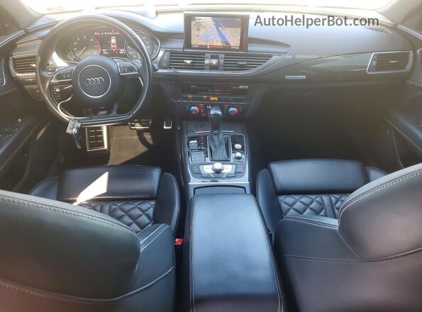 WAUW2BFC8GN045134 2016 AUDI S7 Black Widok deski rozdzielczej