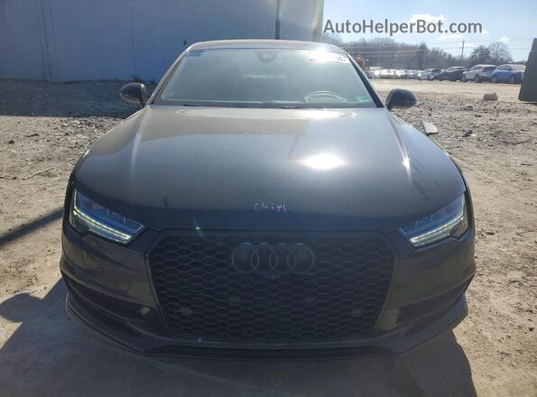 WAUW2BFC8GN045134 2016 AUDI S7 Black Widok z przodu