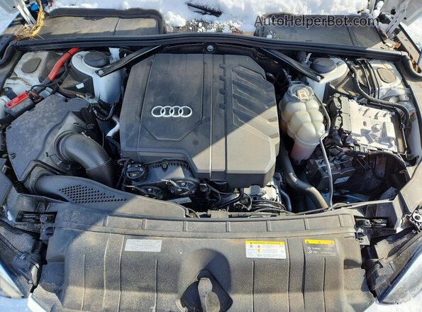 WAUWAGF5XMN000757 2021 AUDI OTHER White Widok wnętrza z tyłu