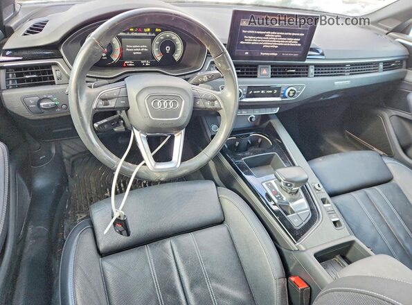 WAUWAGF5XMN000757 2021 AUDI OTHER White Widok deski rozdzielczej
