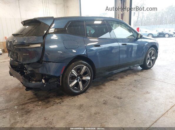 WB523CF02SCU47905 2025 BMW IX Blue Tył prawy